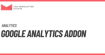 Google Analytics addon