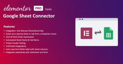 Google Sheet Connector For Elementor Forms 1.0.0