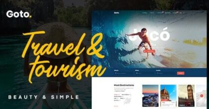 Goto Tour & Travel WordPress Theme