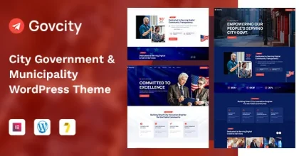 GovCity - Elections Campaign & Political WordPress Theme