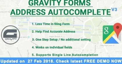 Gravity Forms Address Autocomplete