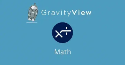 GravityView-–-Math