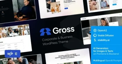 Gross - Business & Consulting WordPress Theme