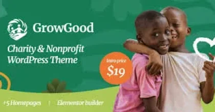 GrowGood – Charity & Nonprofit WordPress Theme