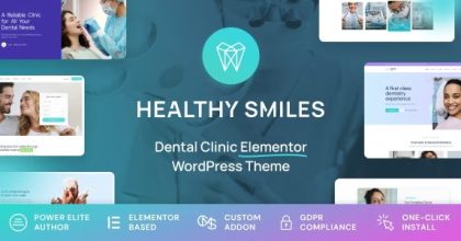 Healthy Smiles Dental WordPress Theme