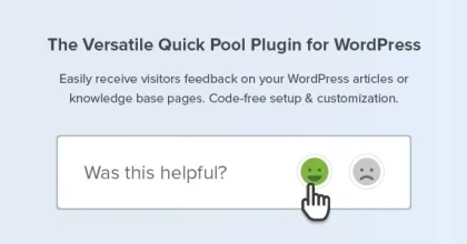 Helpful Article Feedback Plugin for WordPress