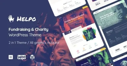 Helpo - Charity & Nonprofit WordPress Theme