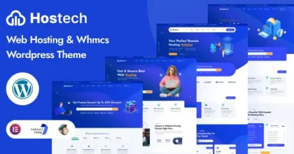 Hostech v1.0.0 - Web hosting & WHMCS WordPress theme