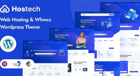 Hostech v1.0.0 - Web hosting & WHMCS WordPress theme