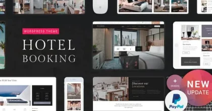Hotel Booking – Hotel WordPress Theme