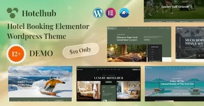 Hotelhub - Luxury & Resort Booking WordPress Theme