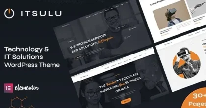 ITSulu – Technology & IT Solutions WordPress Theme