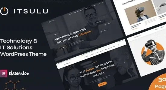 ITSulu – Technology & IT Solutions WordPress Theme