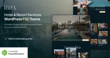 Ibiza - Luxury Hotel & Resort FSE WordPress Theme