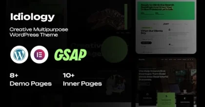 Idiology – Creative & Corporate WordPress Theme