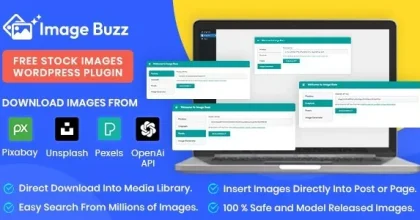 Image Buzz – Free Stock Images WordPress Plugin