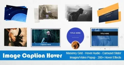 Image Caption Hover Pro