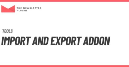 Import and Export ADDON