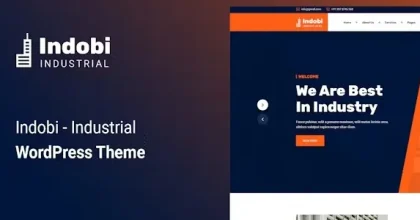 Indobi – Industrial WordPress Theme