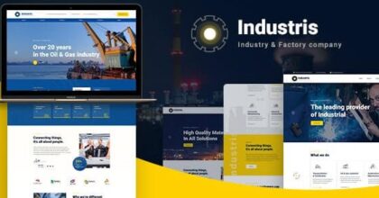 Industris Factory & Business WordPress Theme