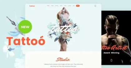 Inkscape Tattoo - WordPress Theme