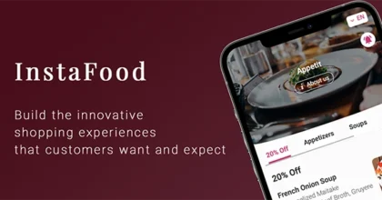 InstaFood QR Menu, food delivery, pickup and dine-in for WordPress