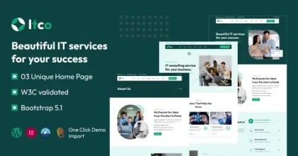 Itco – IT Solutions & Services WordPress Theme