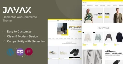 Javax - Elementor WooCommerce Theme