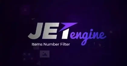 JetEngine Items Number Filter
