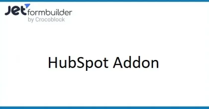 JetFormBuilder HubSpot Addon