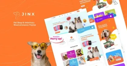 Jinx Pet Shop & Veterinary WooCommerce Theme