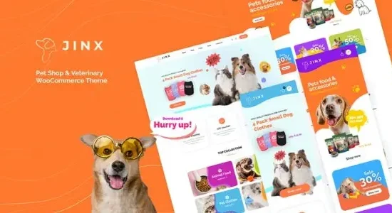 Jinx Pet Shop & Veterinary WooCommerce Theme