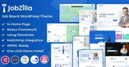 JobZilla Job Board WordPress Theme