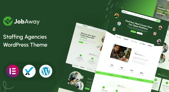 Jobaway - Staffing Agencies WordPress Theme