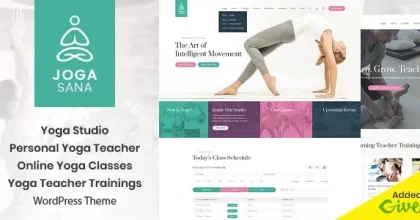 Jogasana - Yoga Oriented WordPress Theme