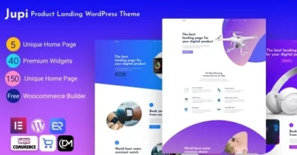 Jupi - Product Landing WordPress Theme