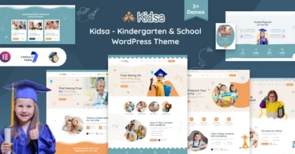 Kidsa - Kindergarten & School WordPress Theme