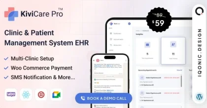 KiviCare(TM) Pro - Clinic and Patient Management System EHR (Add-on)
