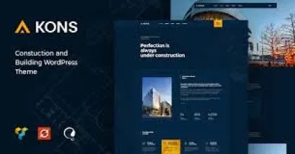Kons – Construction and Building WordPress Theme