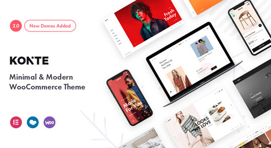 Konte 2.3.10 – Minimal & Modern WooCommerce WordPress Theme