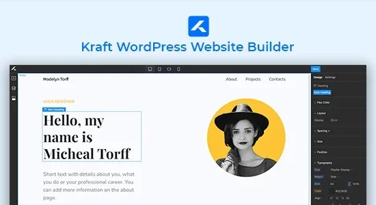 Kraft WordPress Website Builder