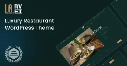 La.Revi - Luxury Restaurant WordPress Theme