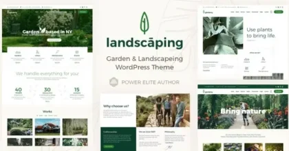 Landscaping Garden Landscaper Theme