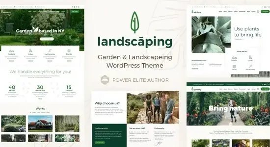 Landscaping Garden Landscaper Theme