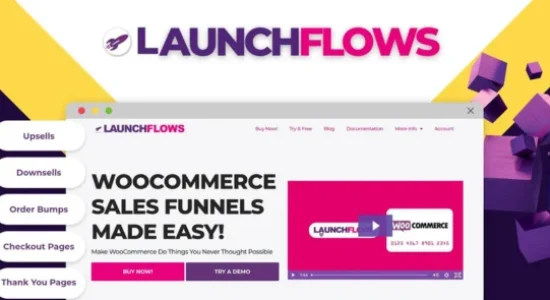 LaunchFlows Woocommerce Sales Funnel WordPress Plugin