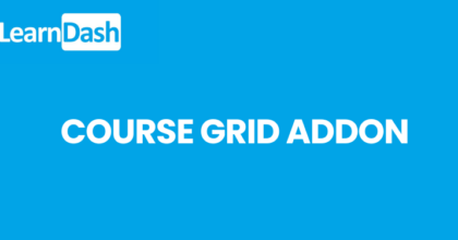 Learndash Course grid Addon