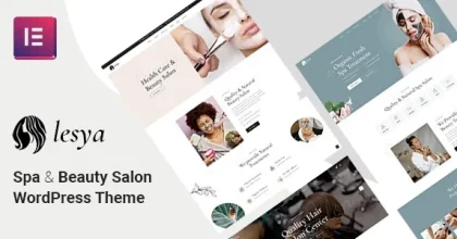 Lesya - Beauty Salon & Spa Elementor Theme