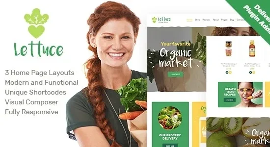 Lettuce Your Organic & Eco WordPress Theme