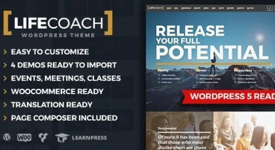 Life Coach WordPress Theme