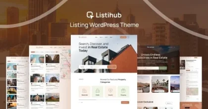 Listihub - Listing WordPress Theme